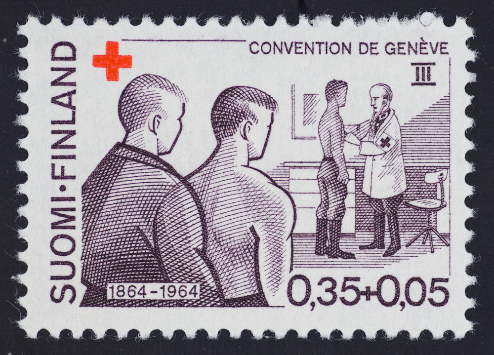 1964 red cross charity the 100th anniversary of the geneva conve
